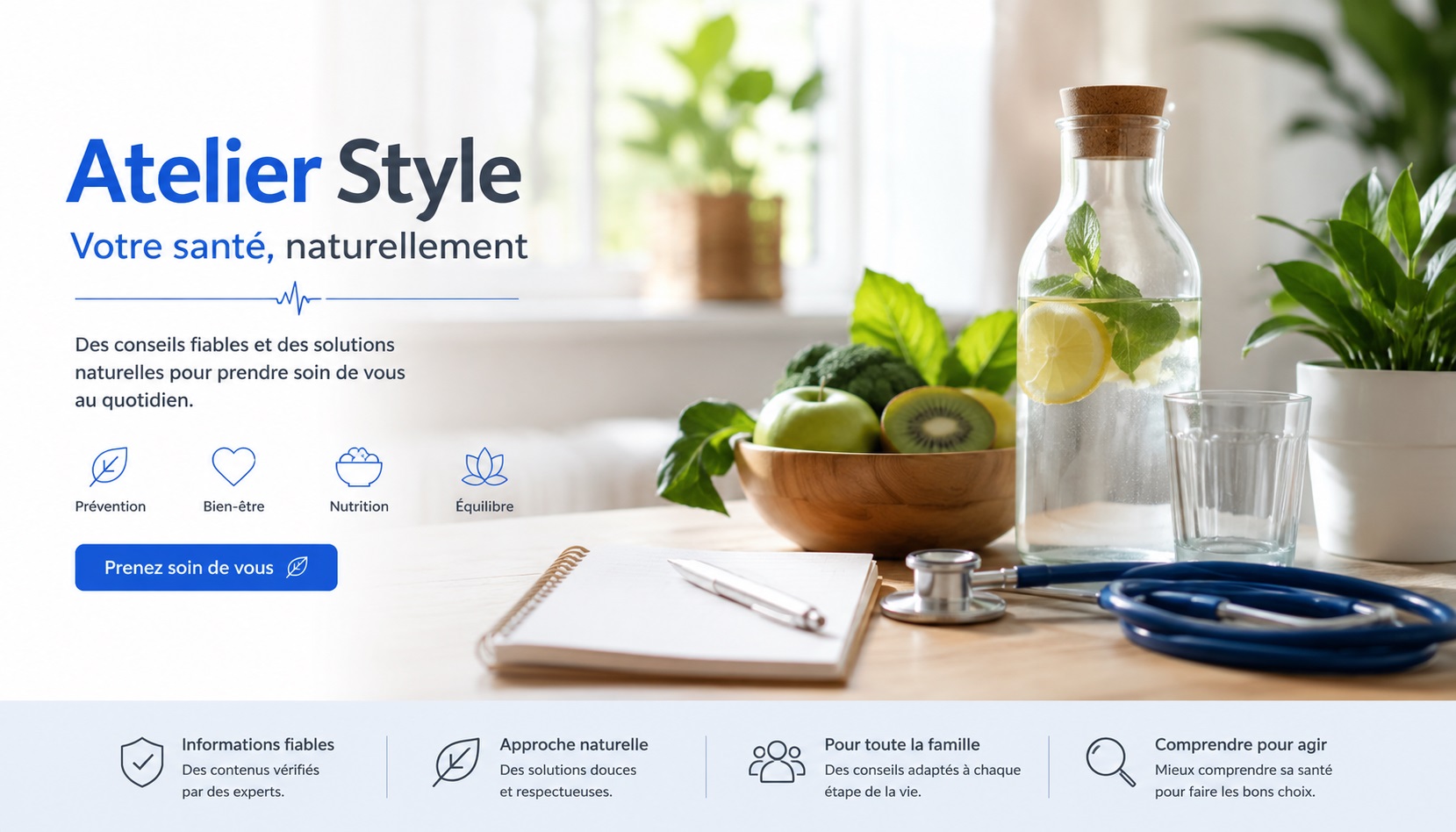 Atelier Style – Votre santé, naturellement avec des compléments alimentaires de qualité