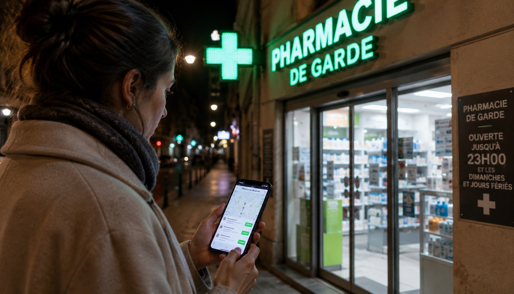 Comment trouver une pharmacie de garde