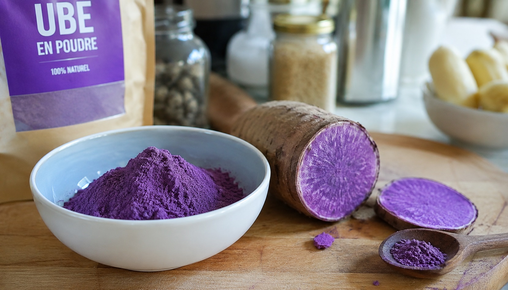 Poudre d’ube : comment la choisir, l’utiliser et où l’acheter ?